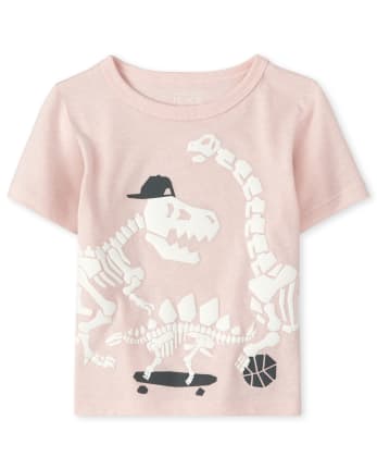 Baby And Toddler Boys Sports Dino Graphic Tee