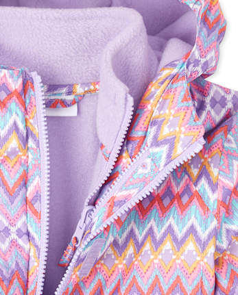 Girls Print 3 In 1 Jacket