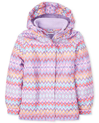 Girls Print 3 In 1 Jacket