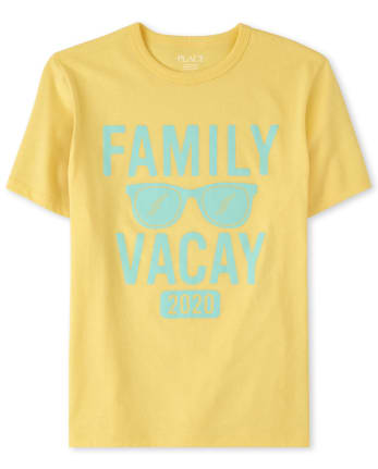Unisex Kids Matching Family Vacay 2020 Graphic Tee