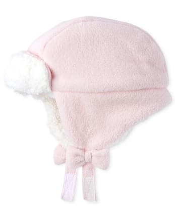 The children's place girl's microfleece hat 