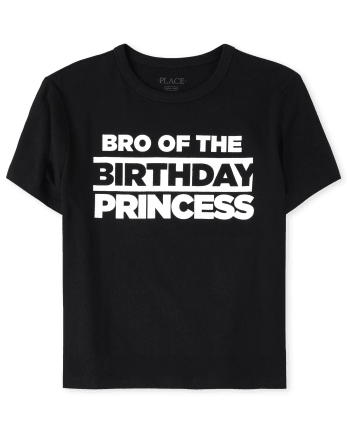 Camiseta gráfica de cumpleaños familiar a juego para niños