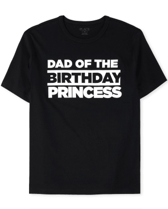 Camiseta gráfica de cumpleaños familiar a juego para hombre