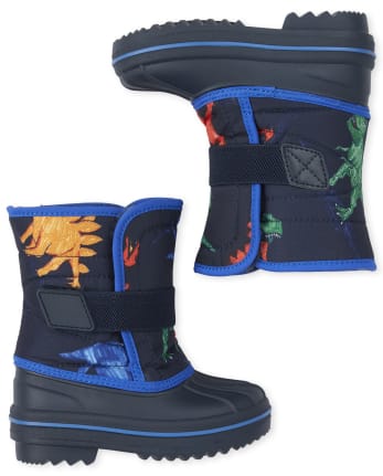 Toddler Boys Dino Snow Boots