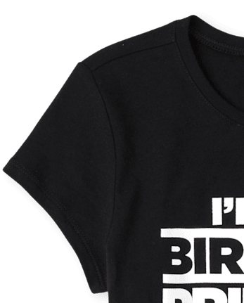 Girls Matching Family Birthday Graphic Tee