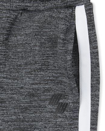 Pack de 2 pantalones deportivos deportivos con rayas laterales para niño