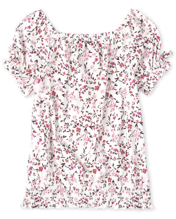 girls peasant shirt