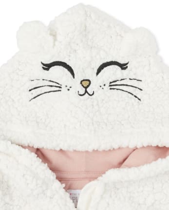 Toddler Girls Cat Outfit Set