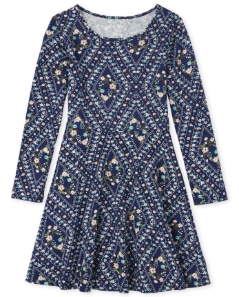 Girls Floral Everyday Dress