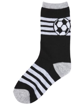 Boys Sports Crew Socks 6-Pack