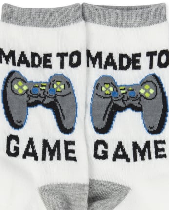 Paquete de 6 calcetines de videojuegos para niños