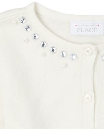 Girls Embellished Cardigan
