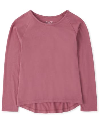 T-shirt à superposition basique pour fille