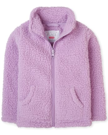 Toddler Girls Long Sleeve Furry Favorite Jacket | The Children's Place