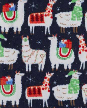 Family llama pajamas best sale