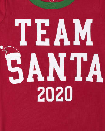 Unisex Kids Matching Family Team Santa Snug Fit Cotton Pajamas