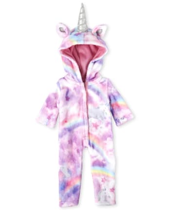 Doll Mommy And Me Long Sleeve Unicorn Cloud Fleece Matching One