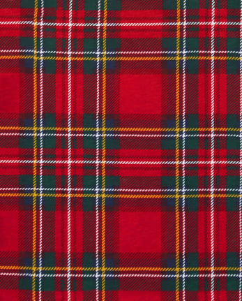 Adult Matching Family Tartan Cotton Pajamas