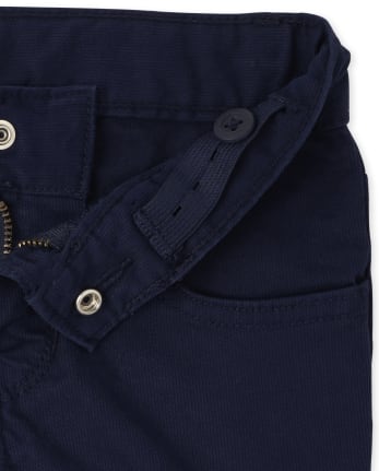 Boys Stretch Bedford Cord Pants