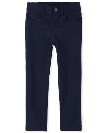 Boys Stretch Bedford Cord Pants