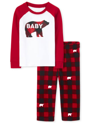 buffalo plaid pajama pants family