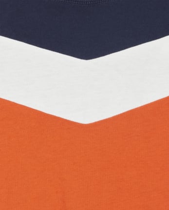 Baby And Toddler Boys Colorblock Hooded Top