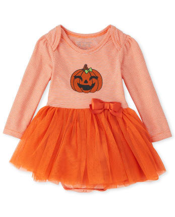Yruiz Baby Girls/' 3PCS Ghost Outfits Set Halloween Pumpkin Costume Long Sleeve Bodysuit