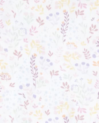 Baby Girls Floral Swan Swaddle Blanket 2-Pack