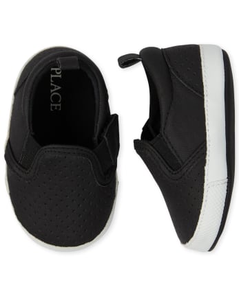 Baby Boys Perforated Slip On Sneakers