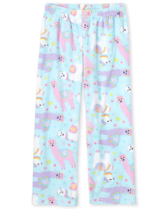 O cualquiera explosión precoz Pantalón Pijama Niña Felpa Estampado Llama | The Children's Place -  SOFTMARINE