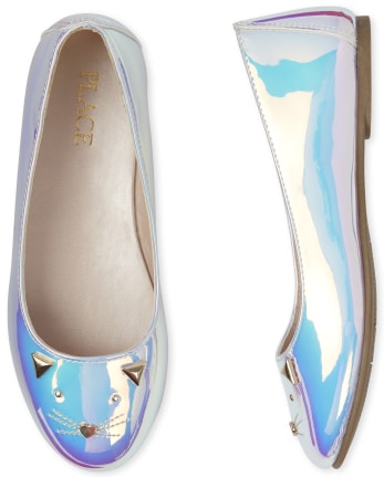 Holographic ballet flats new arrivals