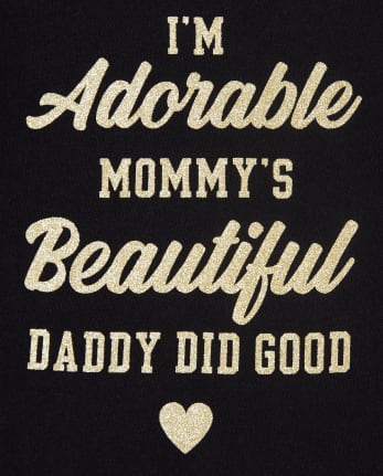 Baby And Toddler Girls Adorable Graphic Tee