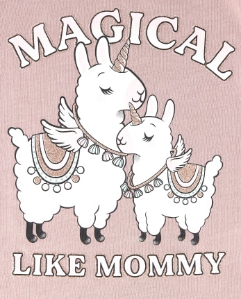 Camiseta gráfica mágica como mamá para bebés y niñas pequeñas