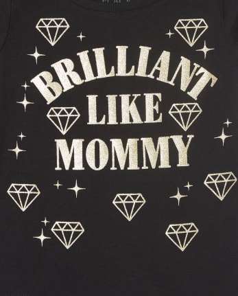 Baby And Toddler Girls Brilliant Graphic Tee