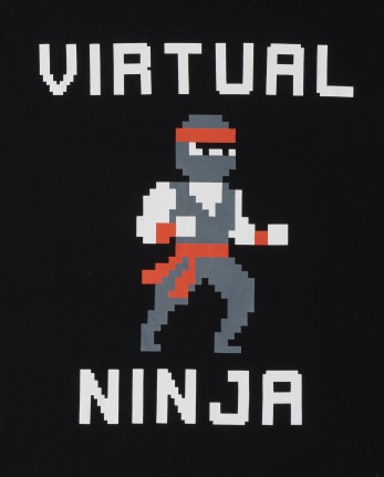 Boys Virtual Ninja Graphic Tee
