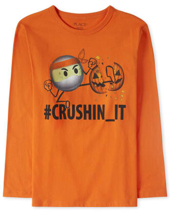 Boys Halloween Ninja Graphic Tee