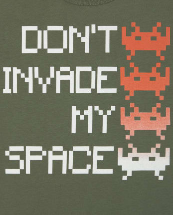 Boys Invade My Space Graphic Tee