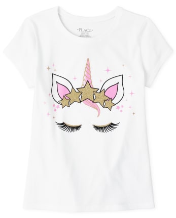 T-shirt graphique pour filles