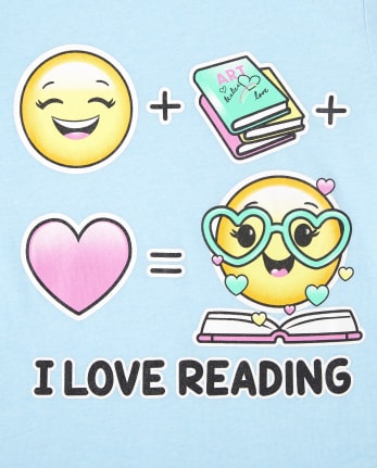 Girls Love Reading Graphic Tee