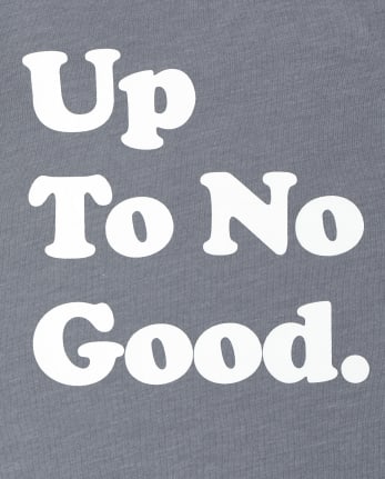 Toddler Boys Up To No Good Graphic Tee