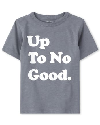 Toddler Boys Up To No Good Graphic Tee