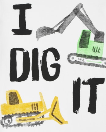 Baby And Toddler Boys Dig It Graphic Tee