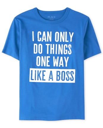 Camiseta estampada Boys Like A Boss