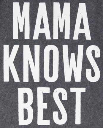 Baby And Toddler Boys Mama Knows Best Graphic Tee