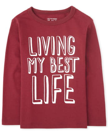 Baby And Toddler Boys Best Life Graphic Tee