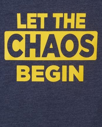 Camiseta con gráfico Chaos para bebés y niños pequeños