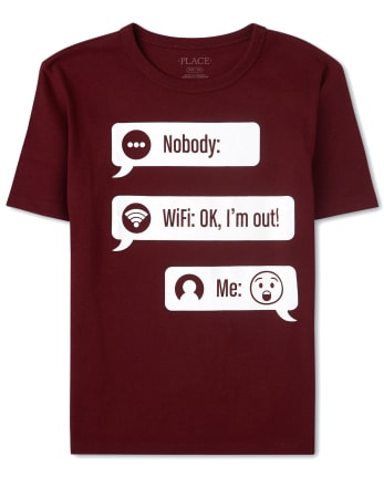 Boys Wifi Graphic Tee