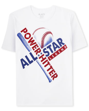 Boys Baseball Graphic Tee