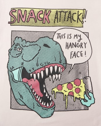 Boys Dino Snack Graphic Tee
