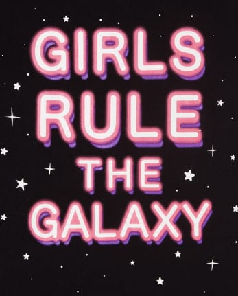 Girls Galaxy Graphic Tee